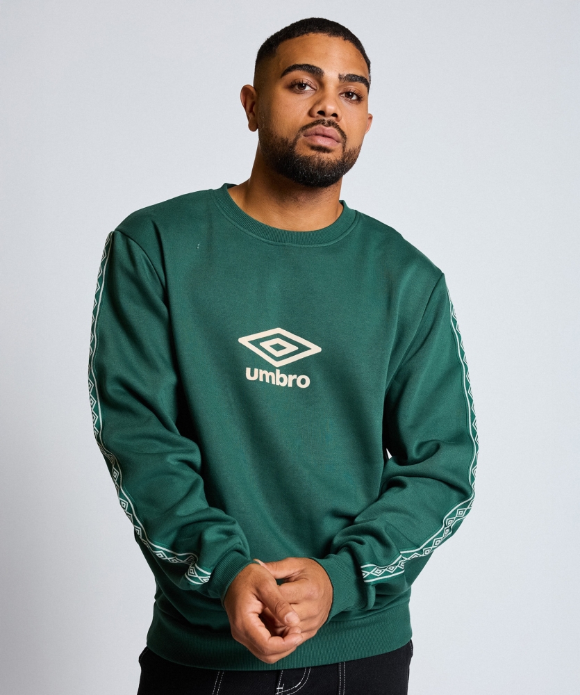 SUDADERA UMBRO TAPE SWEAT STORM / DUNCAN BEIGE