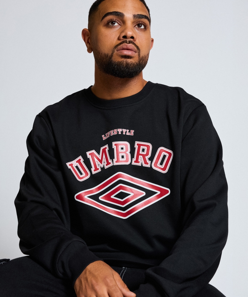UMBRO TALA SWEAT BLACK / WHITE /...