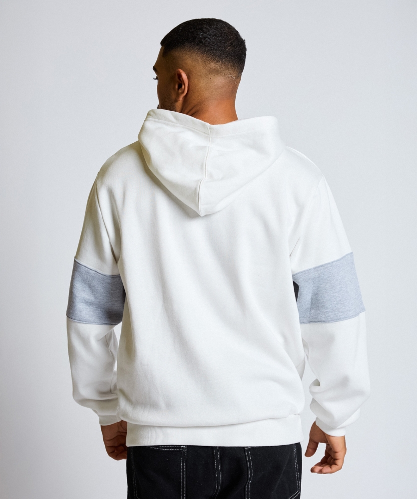 SUDADERA UMBRO TALA HOODIE WHITE / ULTIMATE GREY / NAVY