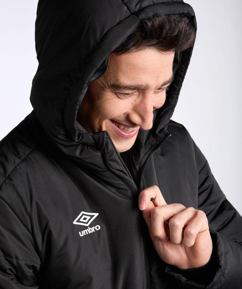 Anorak Umbro Padded Jacket Junior Black