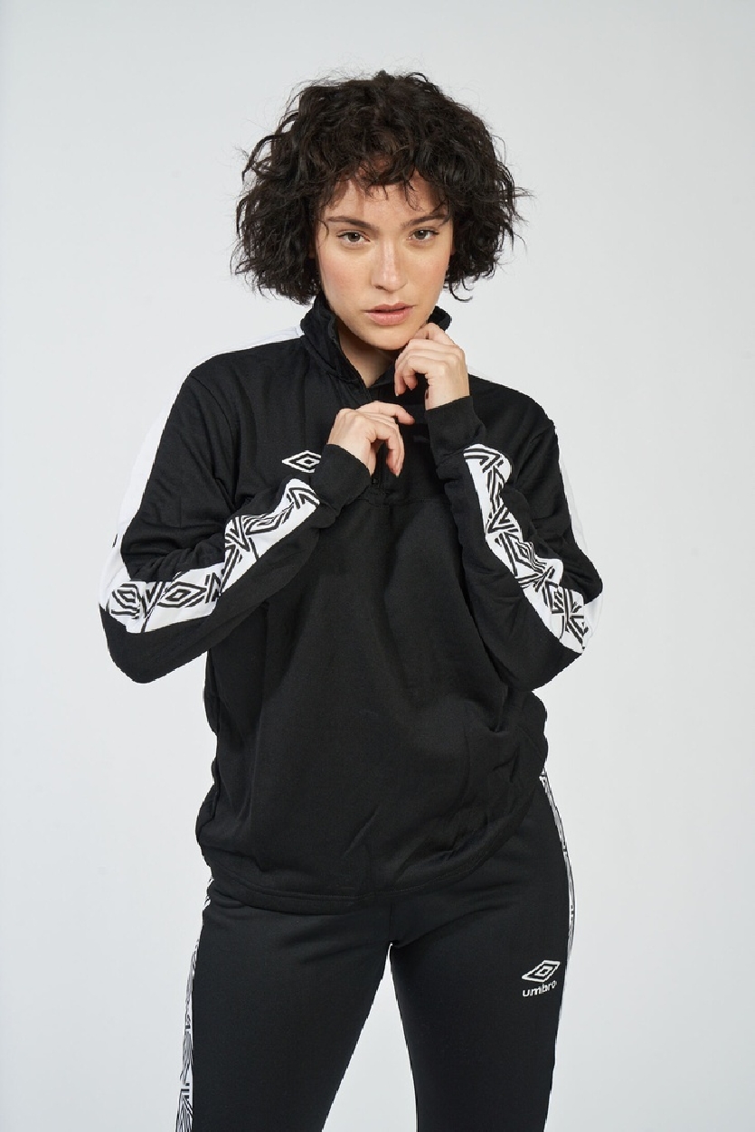 Sudadera Umbro Covadonga Negra / Blanca