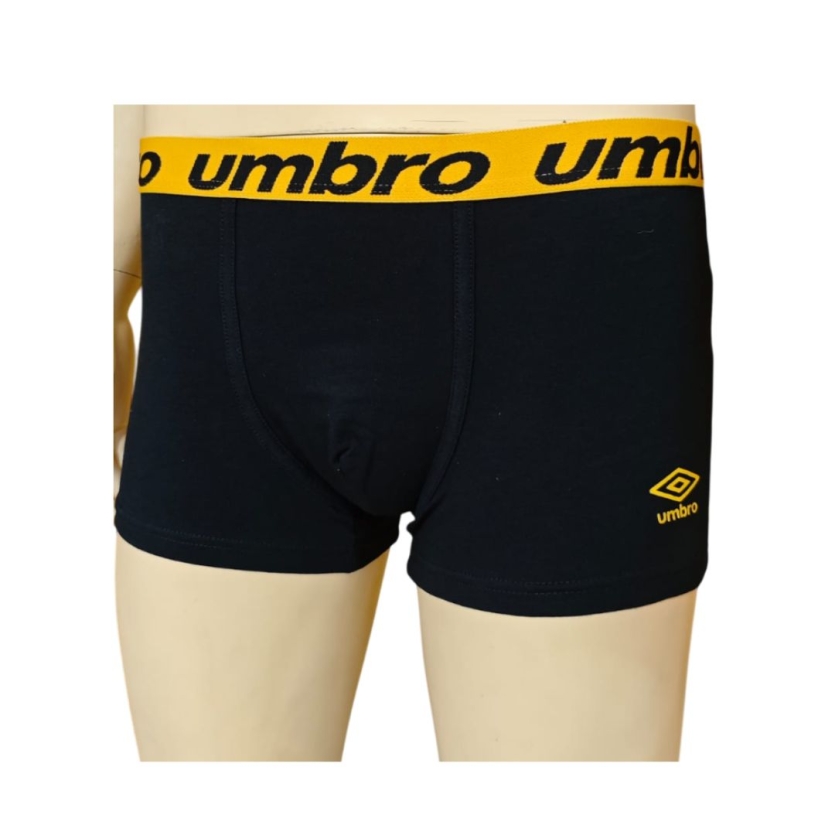 Pugilista Umbro Strech algodão preto...
