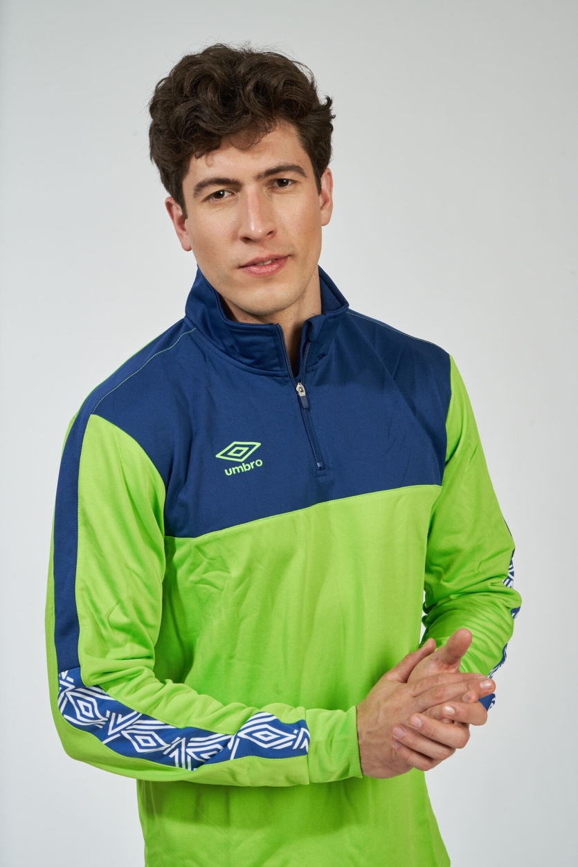 COVADONGA TRAINING SWEAT GREEN / NAVY