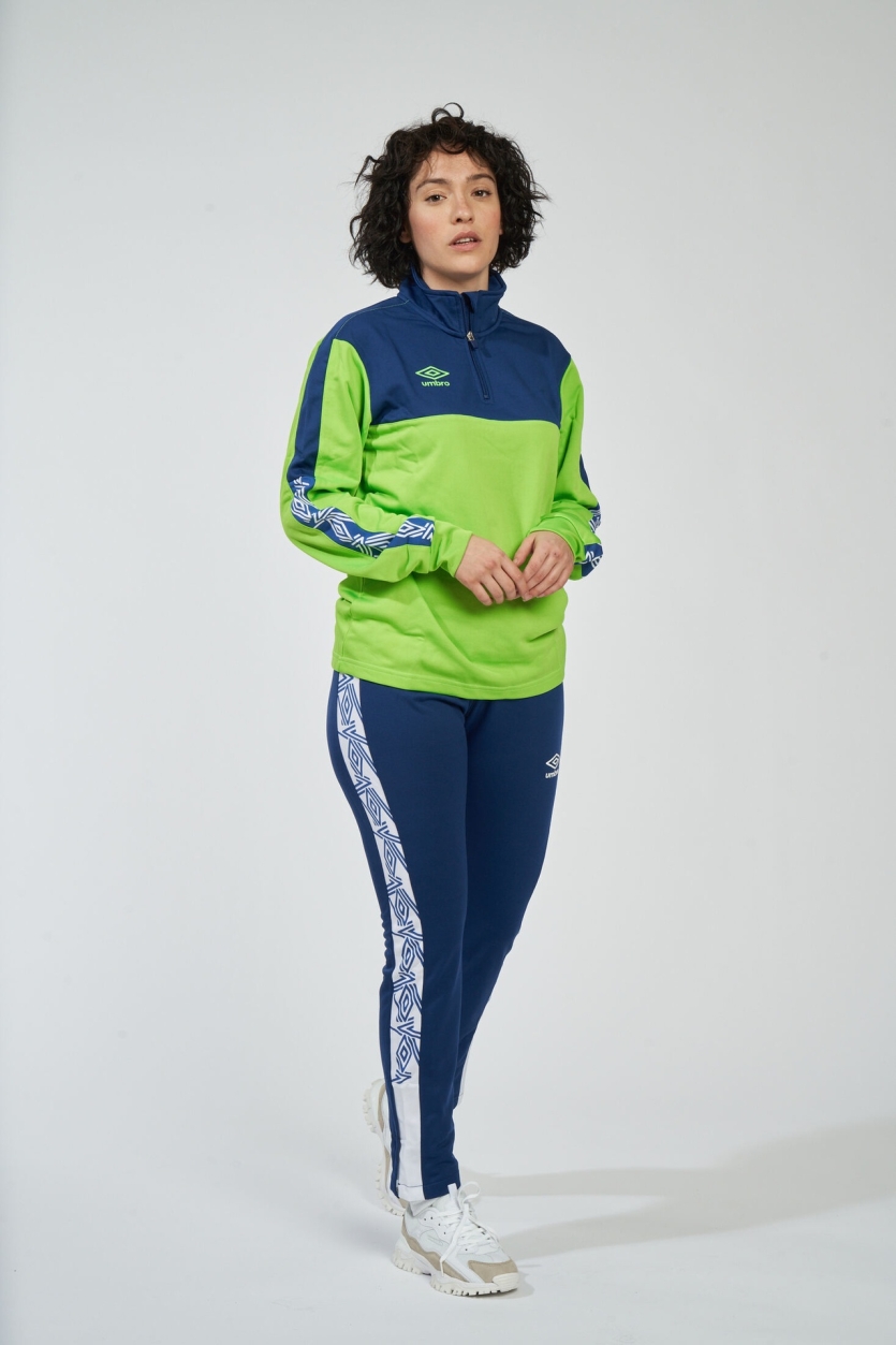 COVADONGA TRAINING SWEAT GREEN / NAVY
