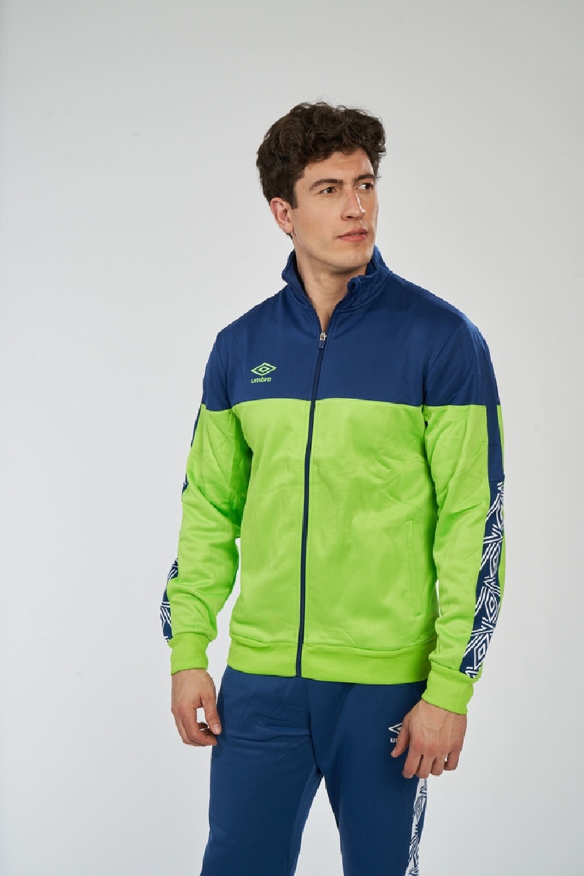 Chaqueta Umbro Nyassa Verde / Azul Marino