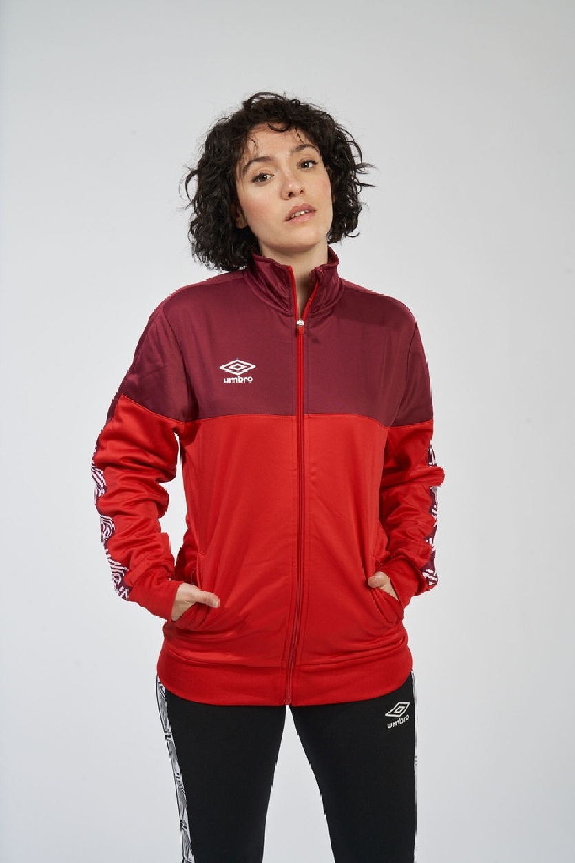 CHAQUETA UMBRO NYASSA JACKET RED / DARK RED