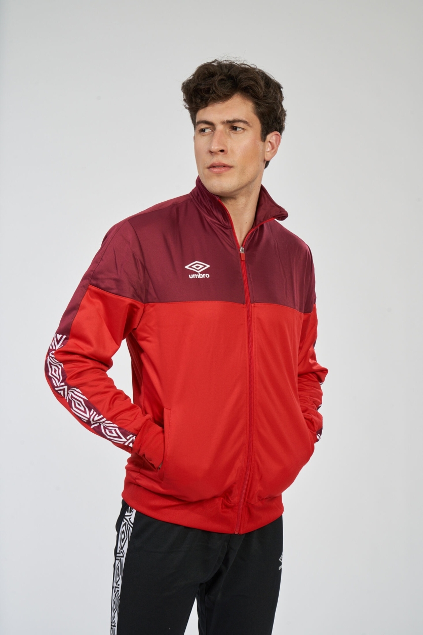 CHAQUETA UMBRO NYASSA JACKET RED / DARK RED