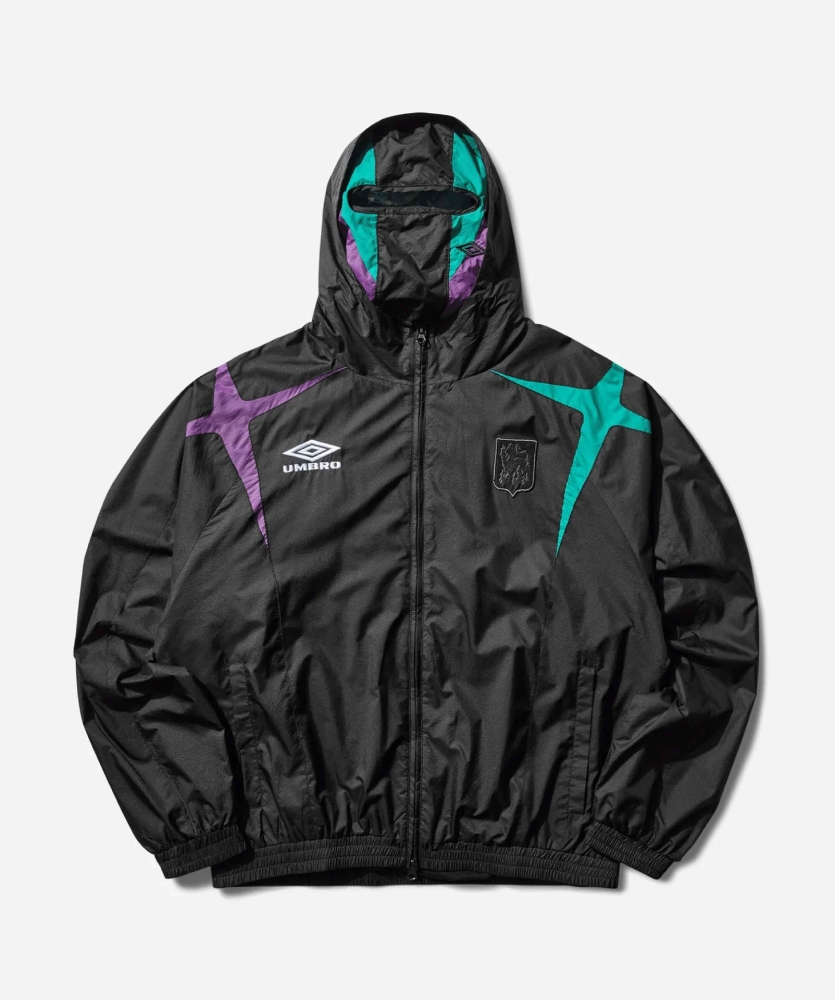 Chaqueta Umbro Jester Masked Track Jacket Black |Slam Jam