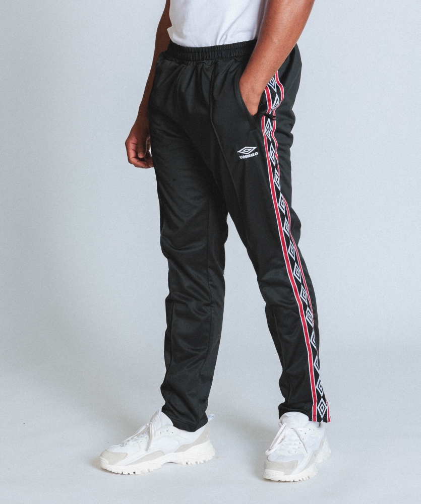TAPED TRACK PANT BLACK
