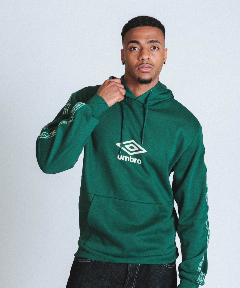 SUDADERA UMBRO TAPE HOODIE STORM / DUNCAN BEIG