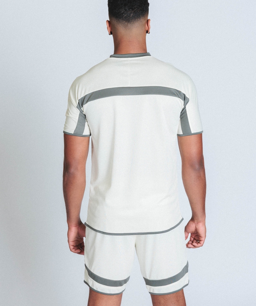 PRO TRAINING ACTIVE JERSEY White Asparagus / Gunmetal / Black