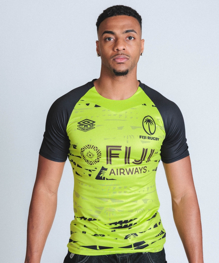 Camiseta Umbro FIJI Rugby Training Tee Green