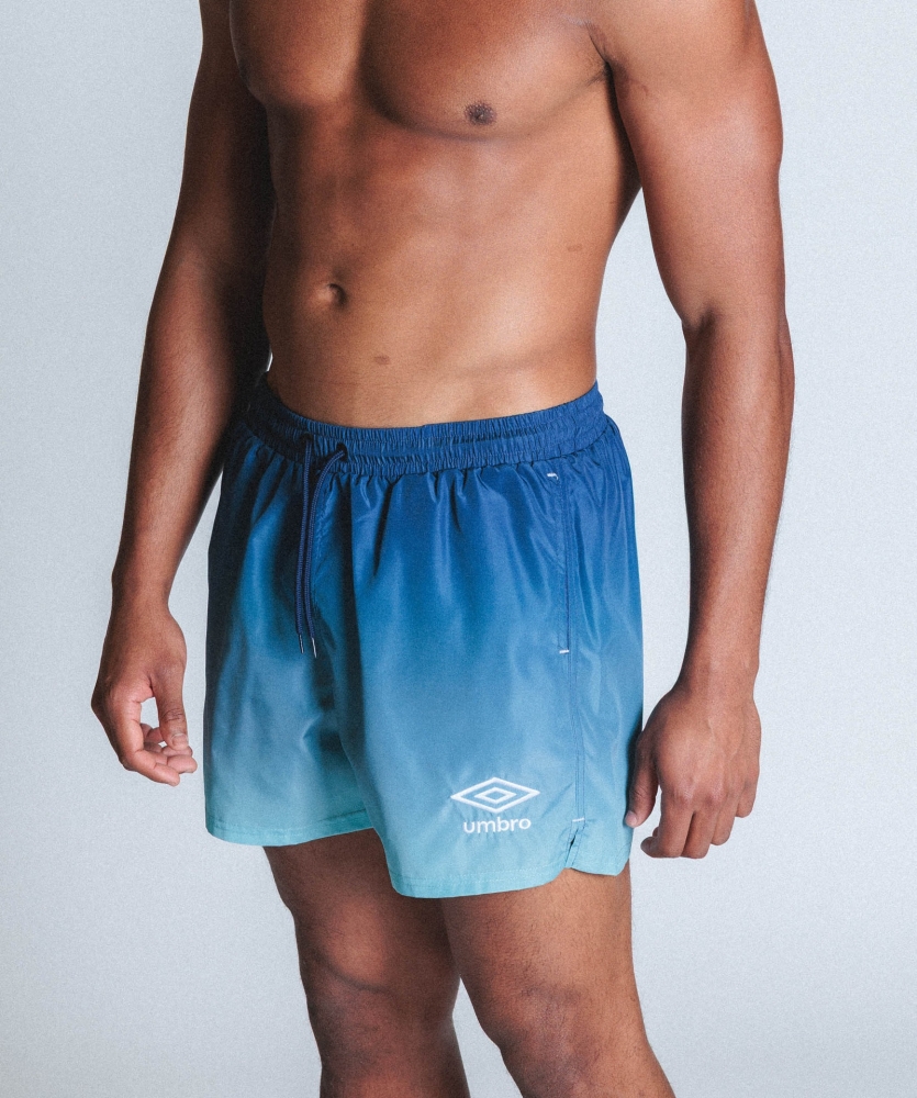 Swimsuit Umbro Festival Swim Short Blue / Sky Blue