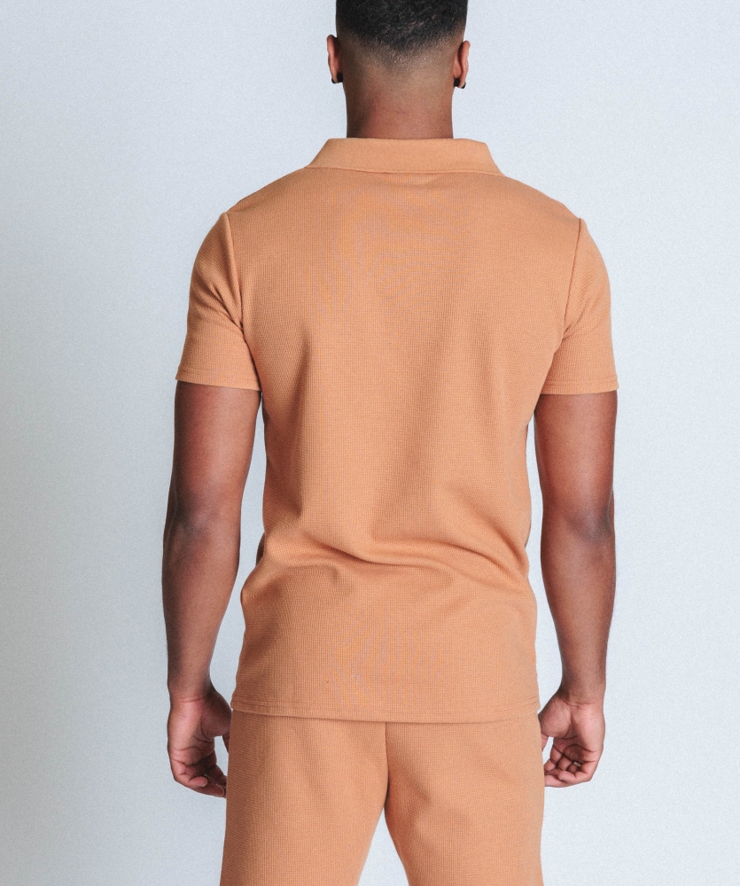 Polo Umbro Waffle Polo Cuban Sand