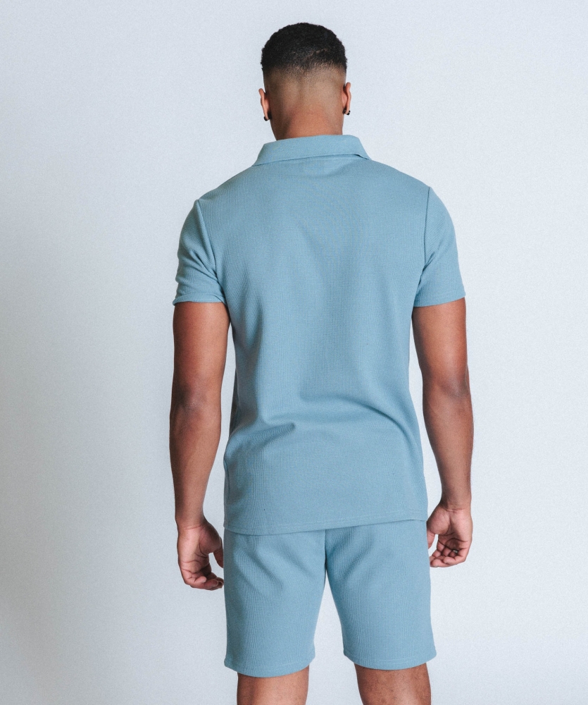 Polo Umbro Waffle Infinity Blue