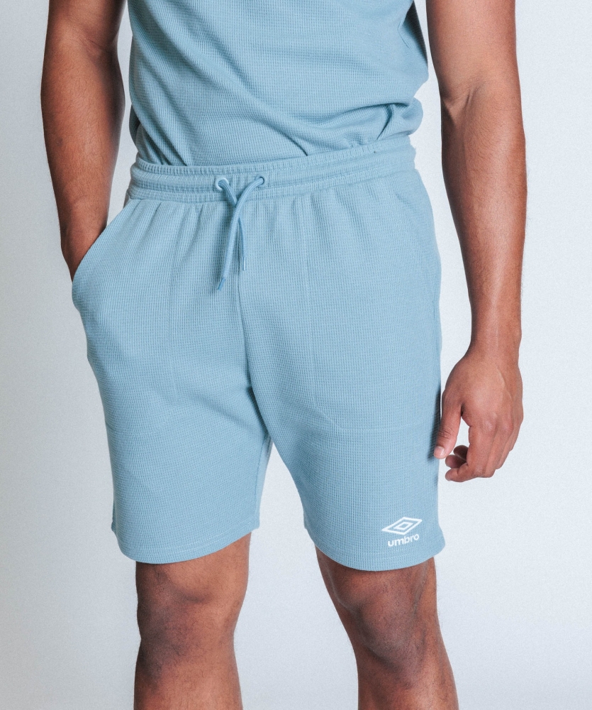 Curto Umbro Waffle curto infinito azul