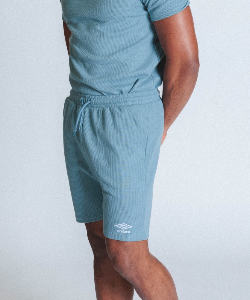 Curto Umbro Waffle curto infinito azul