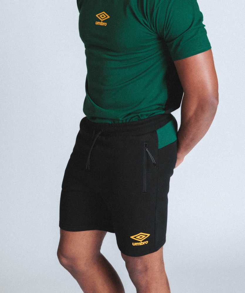 Curto Umbro Pavão preto / profundo de painéis