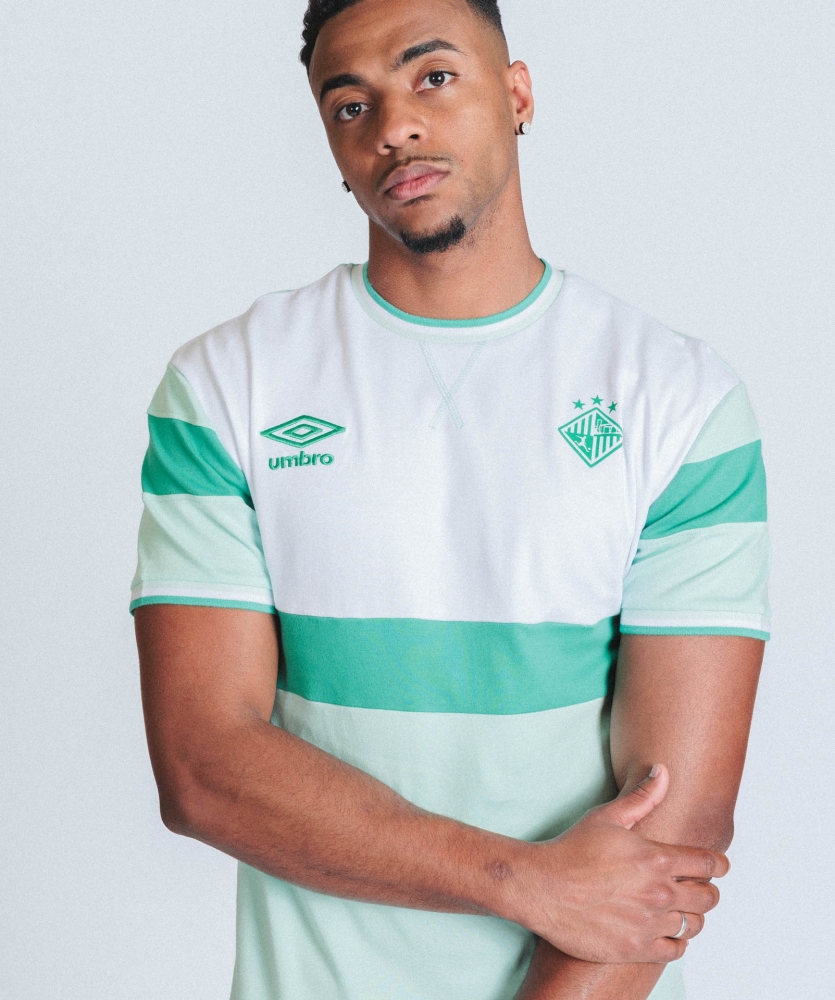 T-shirt Umbro Palm Futsal Walking 26/27 T-Shirt Green / White / Eden