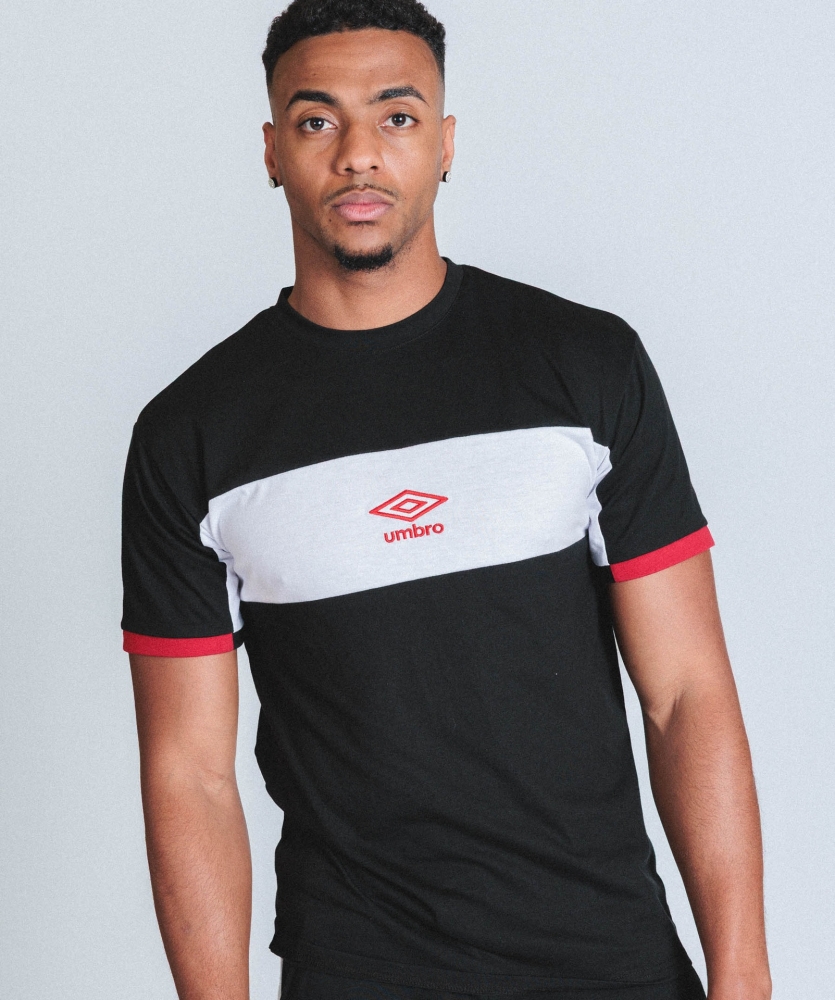 Camiseta Umbro Terraço Jersey Preto /...