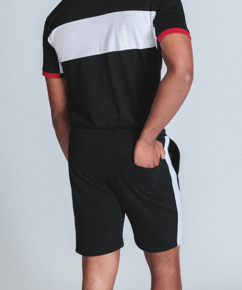 Short Umbro Terrace Short Black / White / Chilli Pepper 2