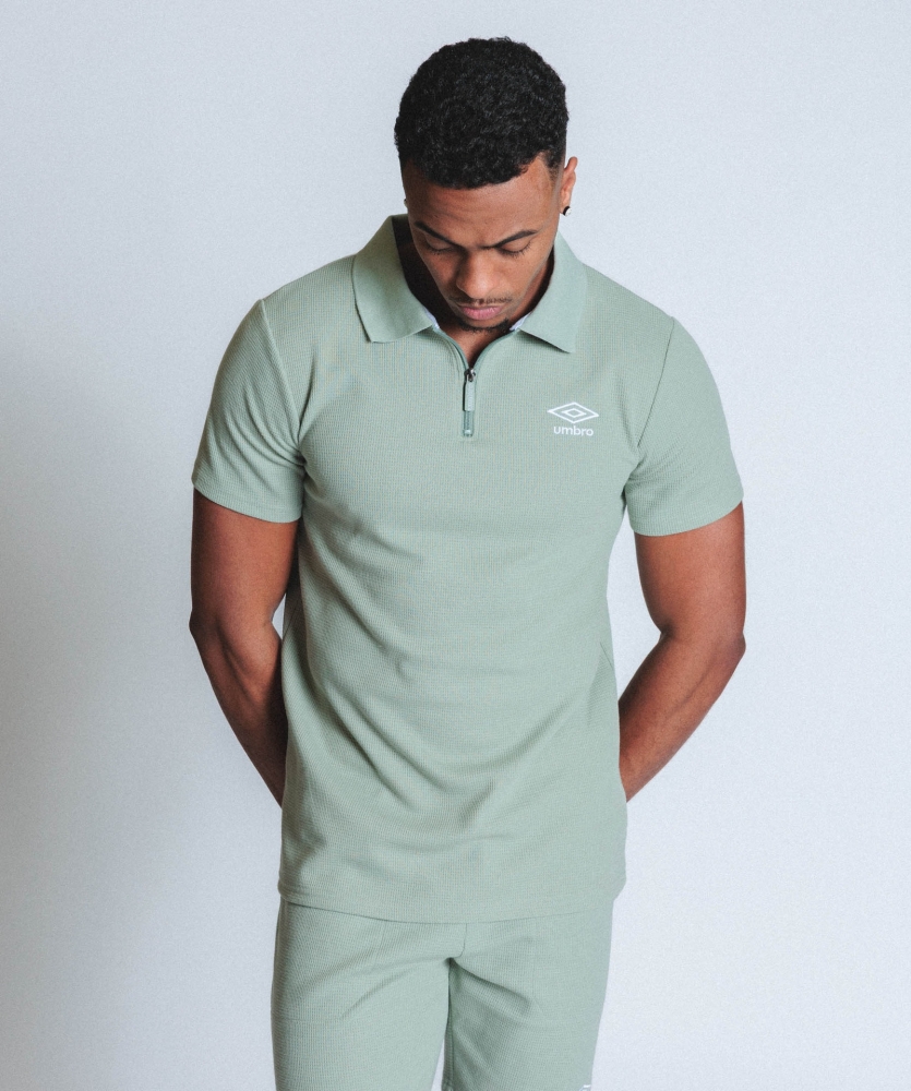 Short Umbro Waffle Short Oil Green 2