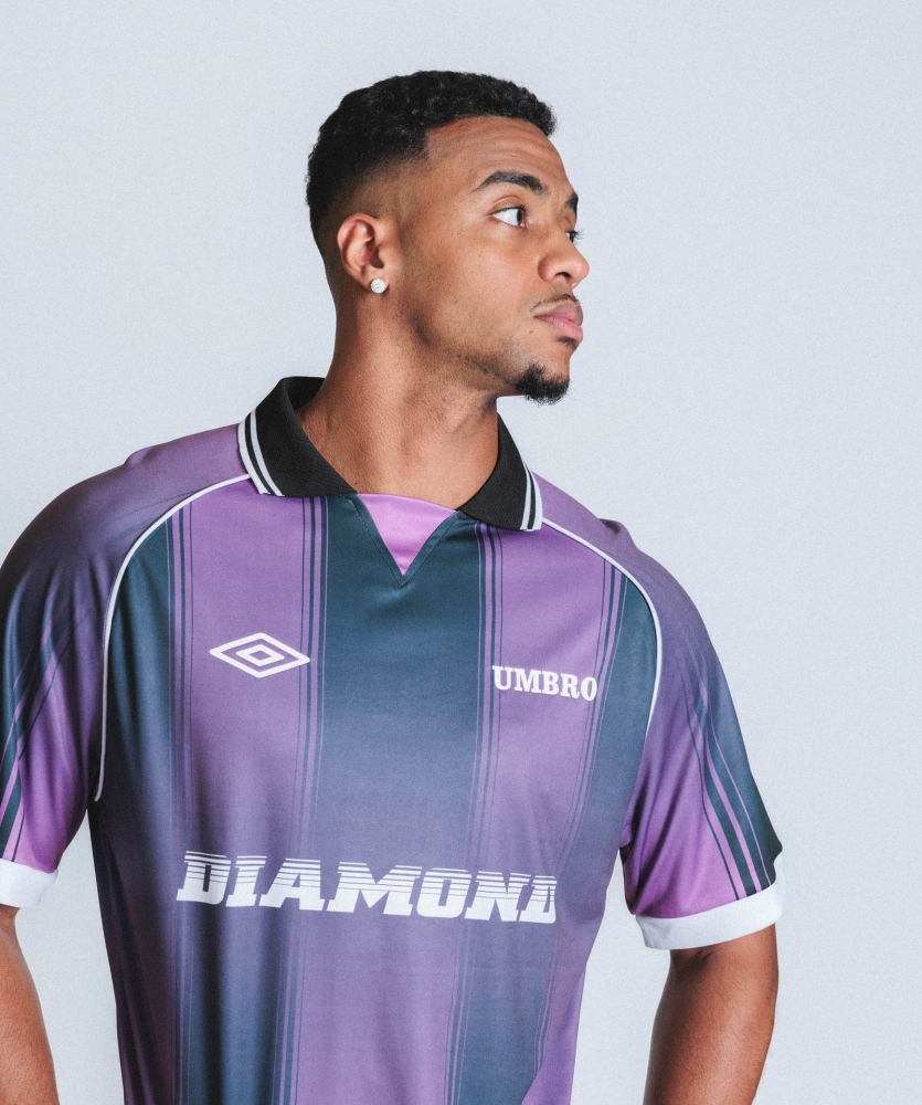 Camiseta Umbro FV Jersey roxo / preto...
