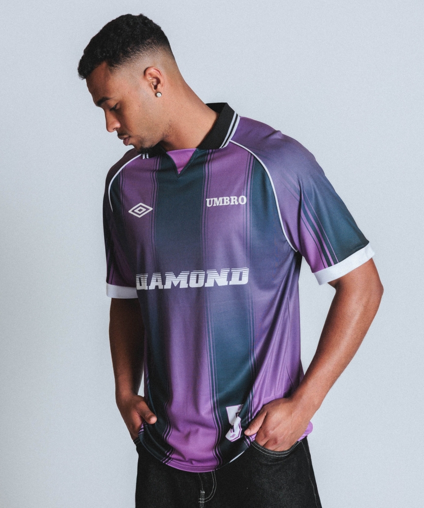 Camiseta Umbro FV Jersey roxo / preto...