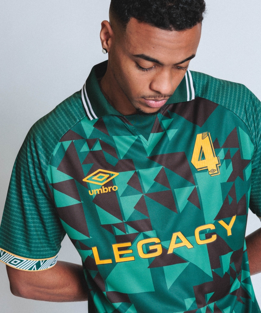 T-shirt Umbro FV Jersey Dark Green / BLACK / HONEY MUSTARD 2