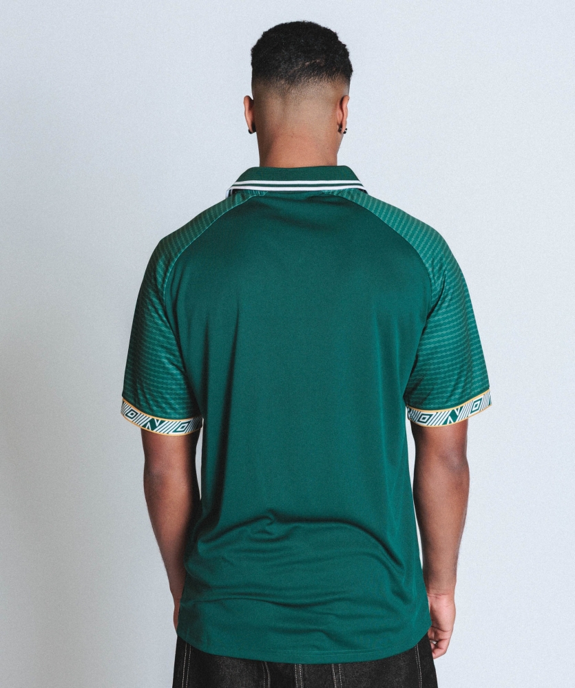 T-shirt Umbro FV Jersey Dark Green / BLACK / HONEY MUSTARD