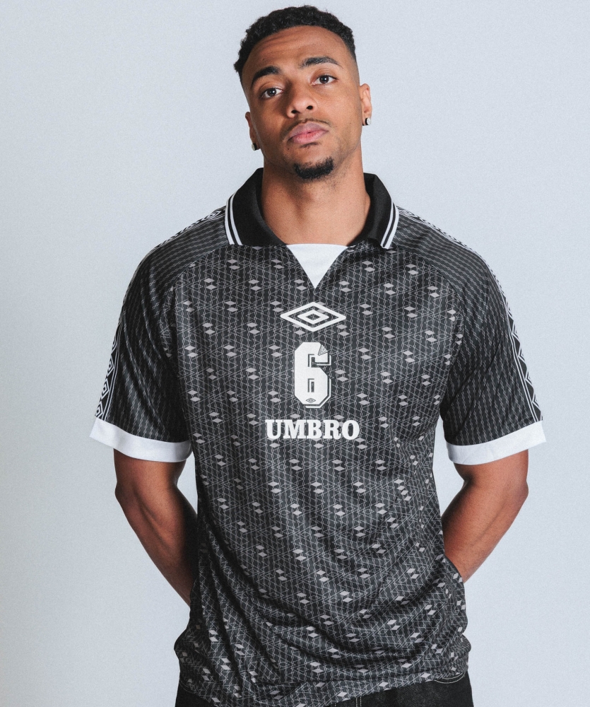 T-shirt Umbro FV Jersey Black / White