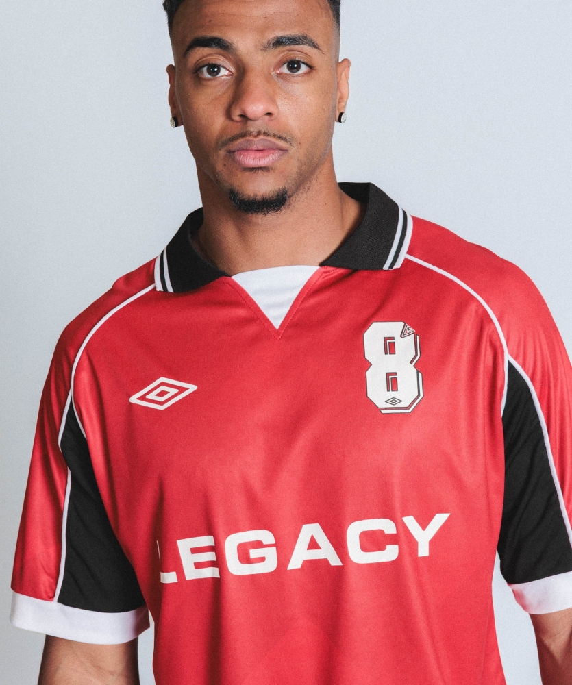 Camiseta Umbro FV Jersey Vermelho / Preto / Branco