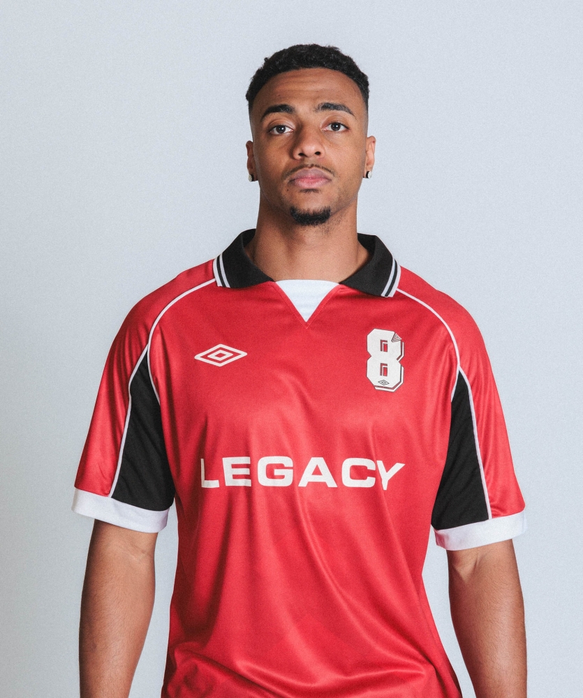 Camiseta Umbro FV Jersey Vermelho / Preto / Branco