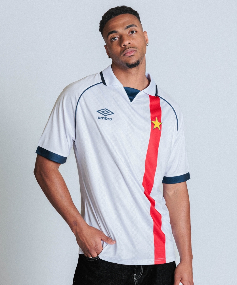 T-shirt Umbro C90 Jersey White / Blue Indigo
