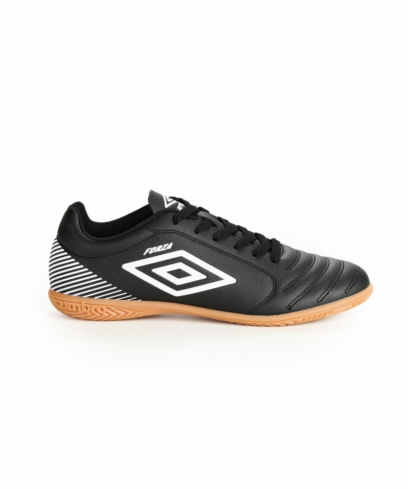 Soquete Slip Sala Umbro Forza II IC - Júnior - Preto / Branco