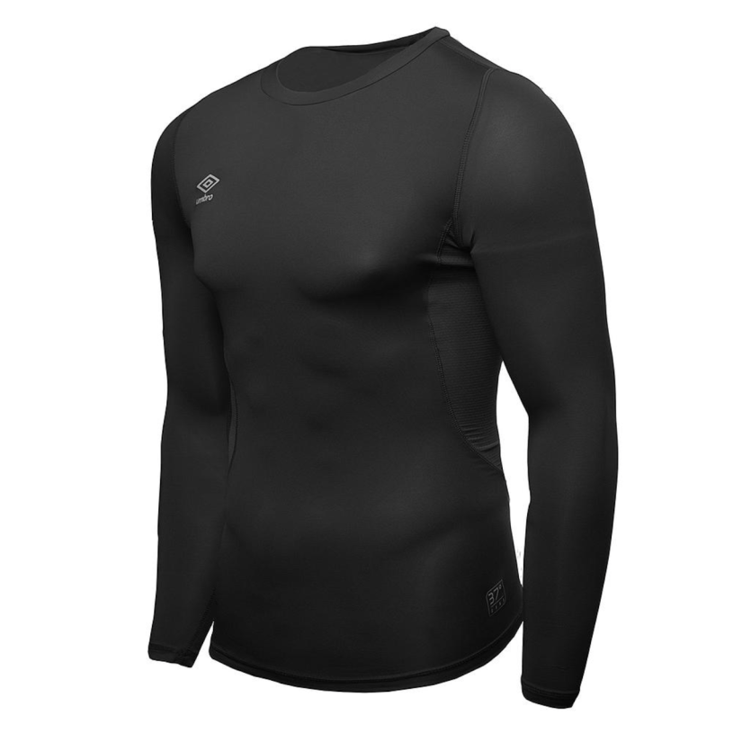 T-shirt térmico preto - UD Rayo ibense