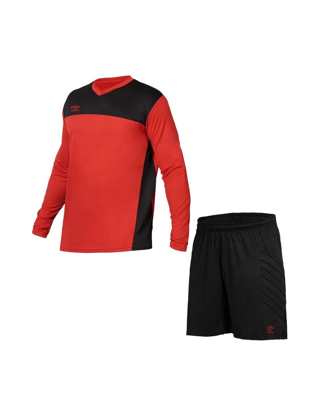 Equipación De Portero Umbro Hero Junior Camiseta + Short Red / Black