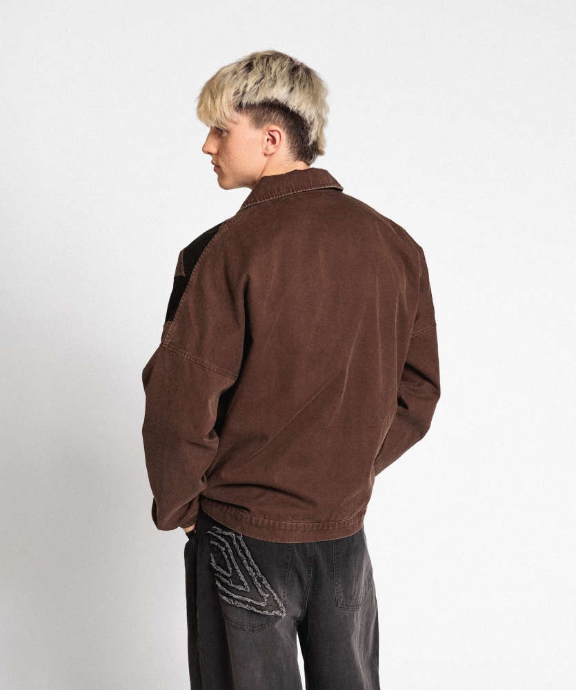 Jacket Umbro Washed Drill Jacket Demitasse / Black