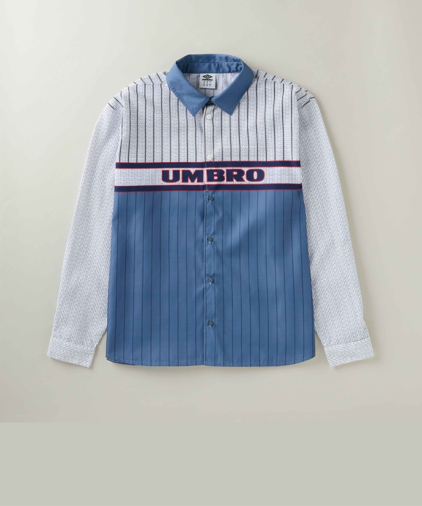 Camisa Umbro Printed Boxy LS Shirt...