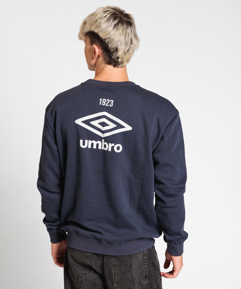Sudadera Umbro Real Ávila Fw Sportswear Sweat Dark Navy / Brilliant White / Gunmetal