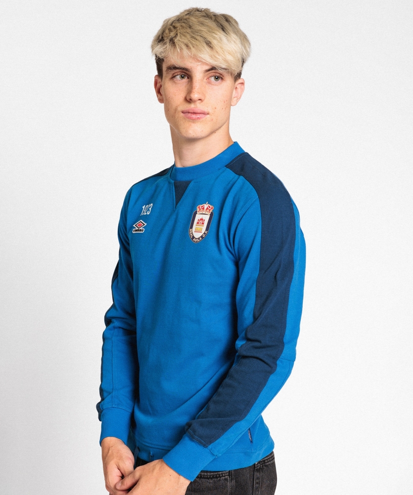 Sudadera Umbro Real Ávila Panelled Regal Blue / Estate Blue