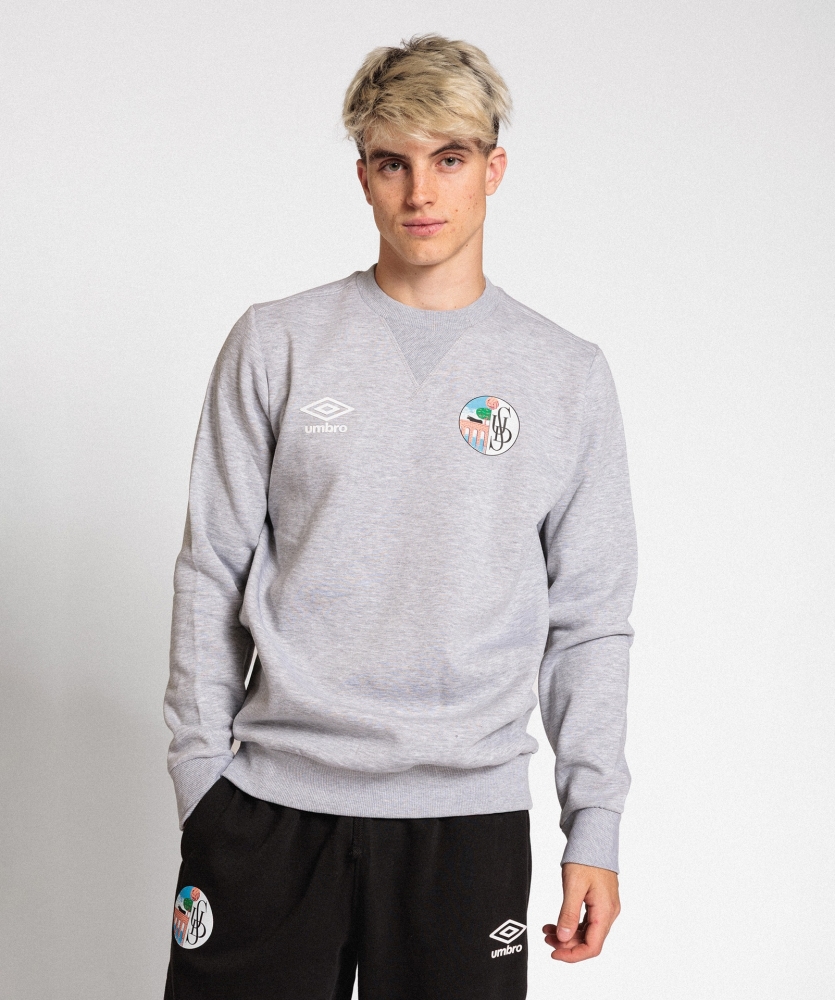 Sudadera Umbro Salamanca Wardrobe Neck Small Logo Grey