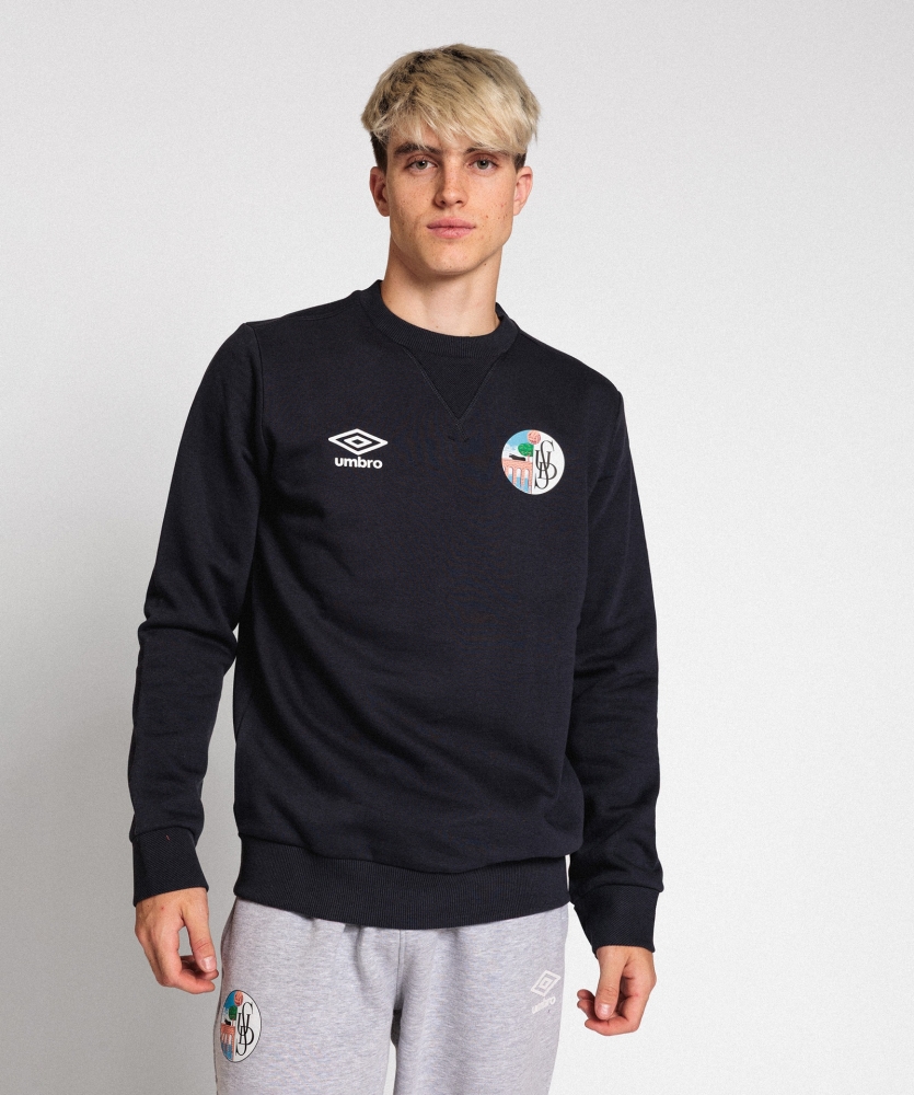 Camisola Umbro Salamanca Pescoço Pequeno Logotipo Marinha