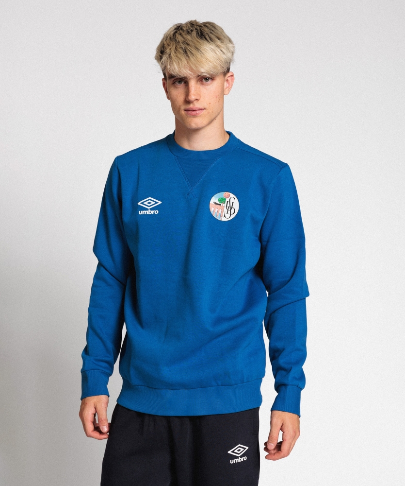 Sudadera Umbro Salamanca Wardrobe Neck Small Logo Royal