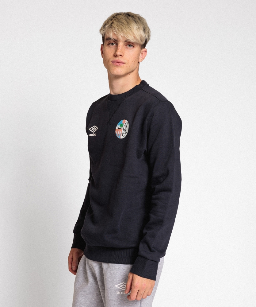 Sudadera Umbro Salamanca Wardrobe Neck Small Logo Navy