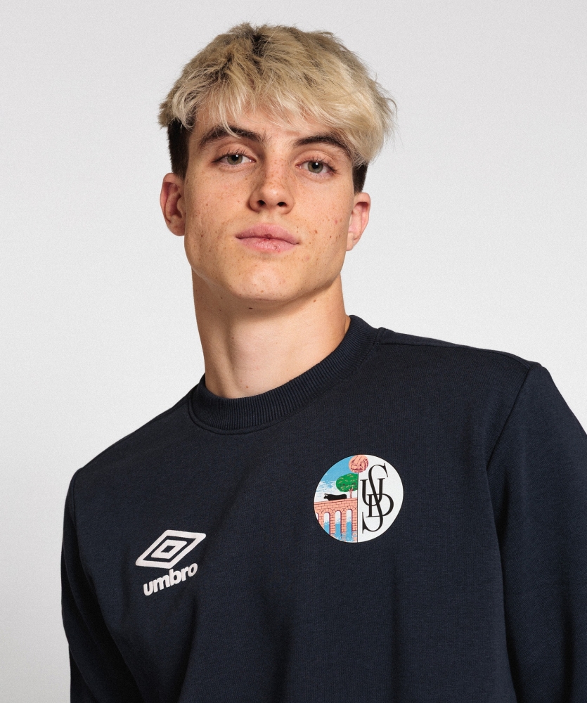 Sweatshirt Umbro Salamanca Wardrobe Neck Navy 2
