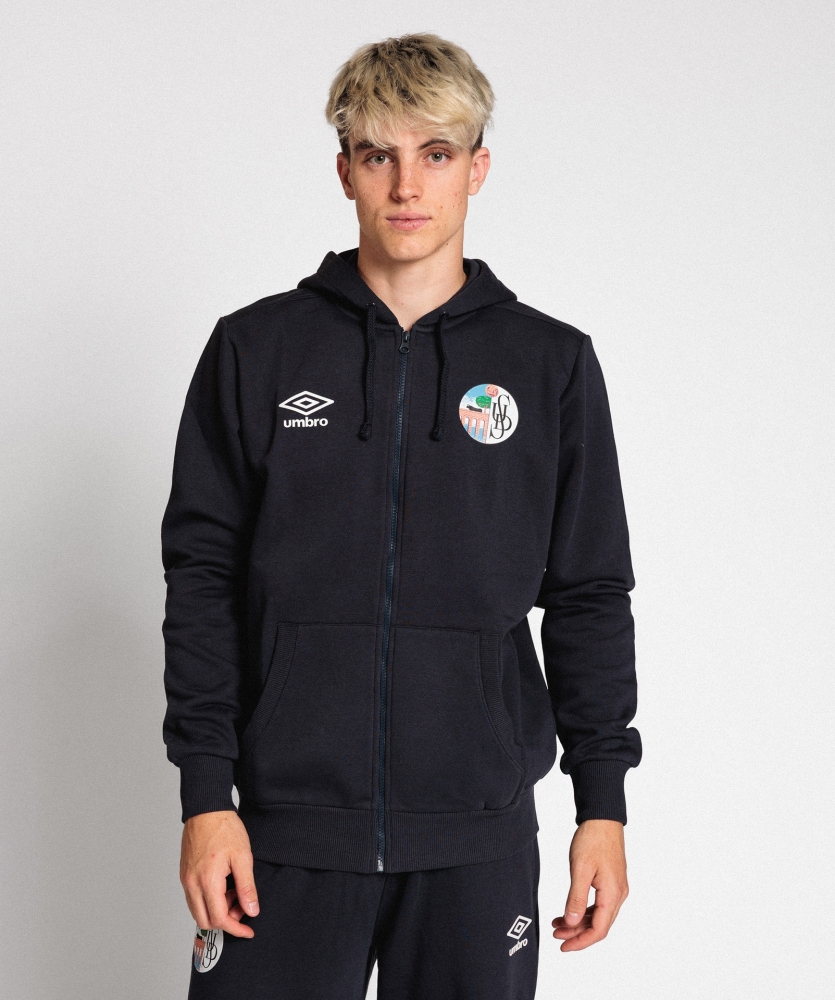 Chaqueta Umbro Salamanca Wardrobe Zip Hoodie Small Logo Navy / White / Navy