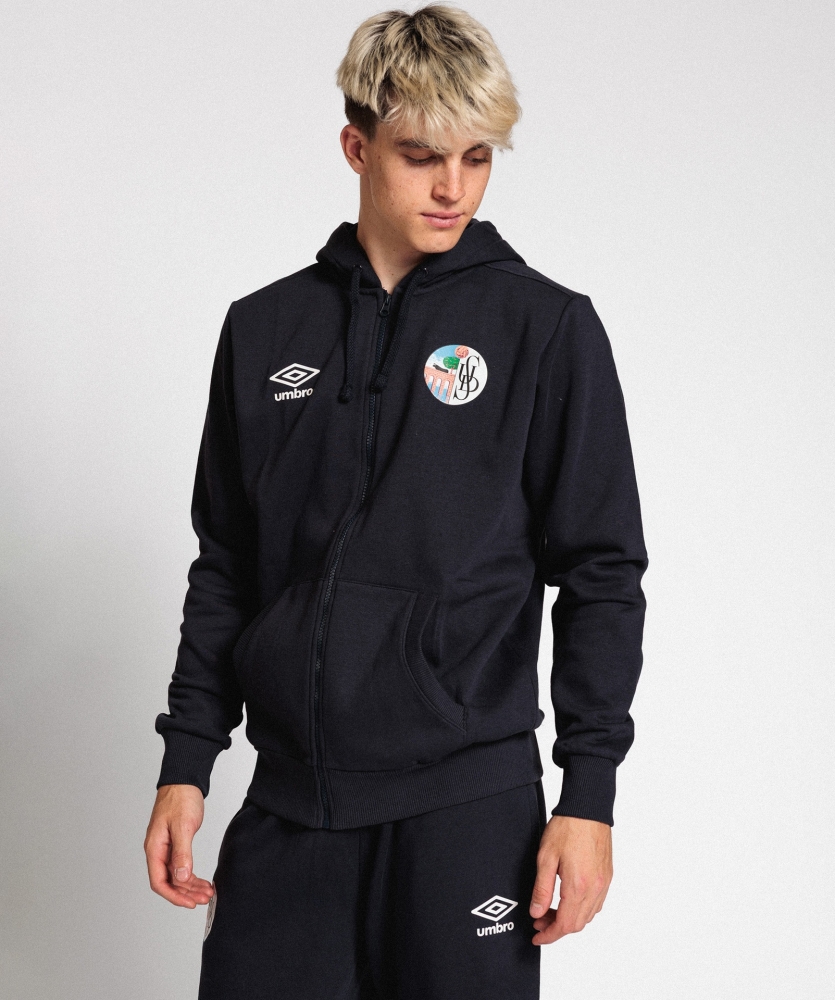 Chaqueta Umbro Salamanca Wardrobe Zip Hoodie Small Logo Navy / White / Navy