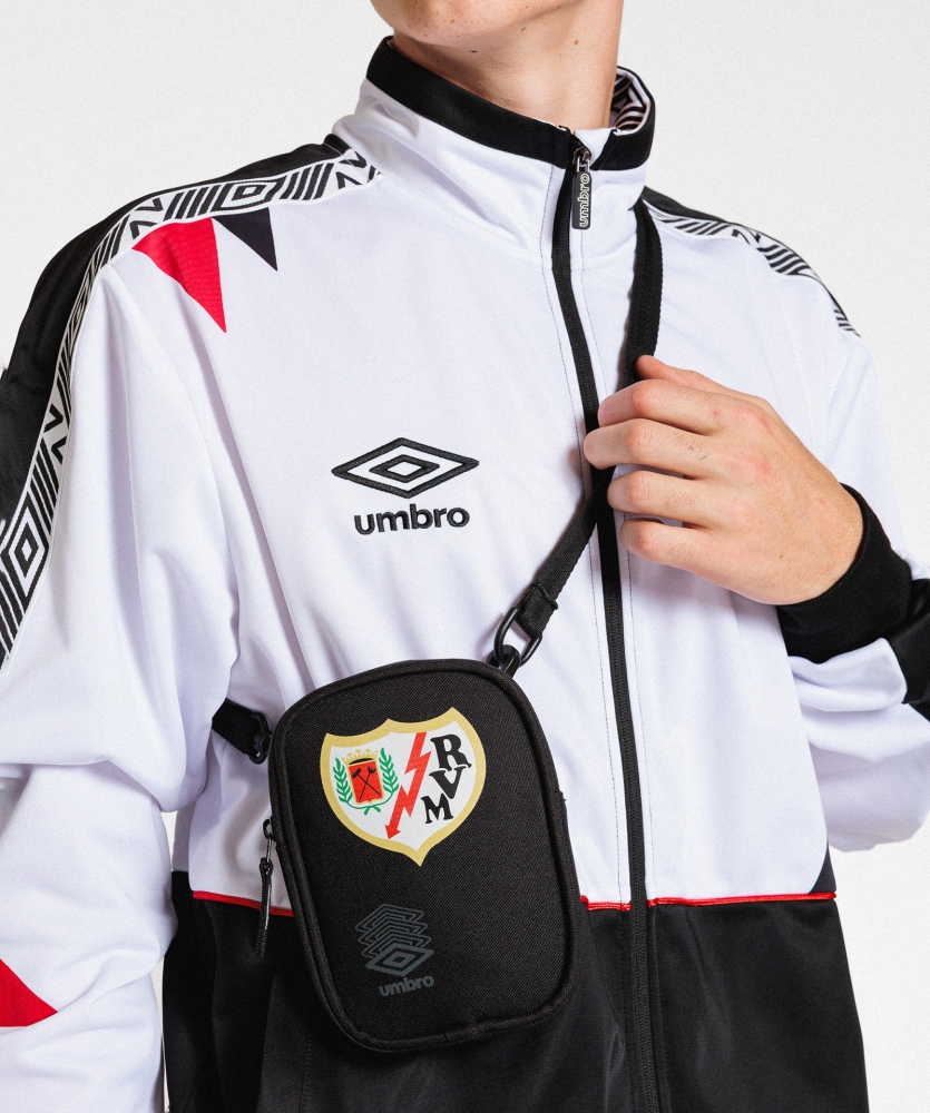 Bandolera Umbro Rayo Vallecano Shoulder Bag Black 2