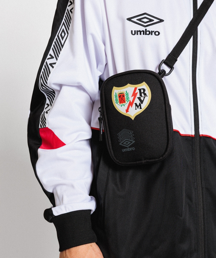 Bandolera Umbro Rayo Vallecano Shoulder Bag Black